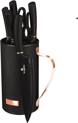 Picture of Berlinger Haus Zestaw noy w bloku 7 elementów Black Rose Berlinger Haus BH-2481 Czarny