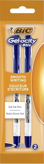 Изображение Bic DUGOPIS ELOWY GEL-OCITY STIC BIC 0.5MM NIEBIESKI POUCH 2SZT