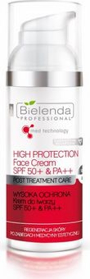Picture of Bielenda High Protection Wysoka ochrona krem do twarzy SPF 50+ & PA++ 50ml