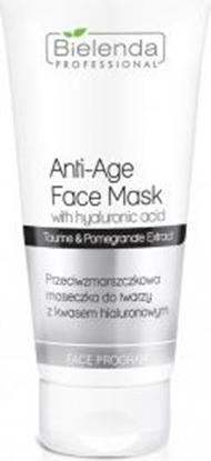 Attēls no Bielenda Professional Anti-Age Face Mask With Hyaluronic Acid Przeciwzmarszczkowa maseczka do twarzy 175ml