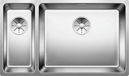 Изображение Zlewozmywak Blanco Andano 500/180-U Stal polerowana z korkiem InFino, komora z prawej (522989)