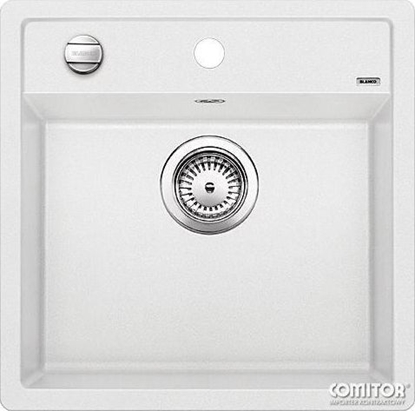 Изображение Zlewozmywak Blanco Dalago 5 Silgranit biay z korkiem automatycznym (518524)