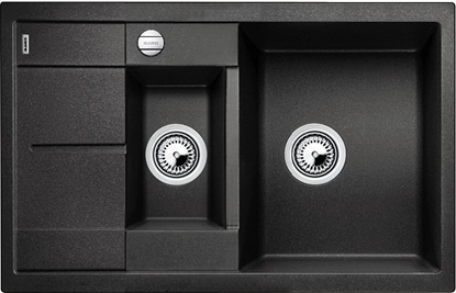 Изображение Zlewozmywak Blanco  Metra 6 S Compact Silgranit PuraDur Antracyt odwracalny, korek auto.