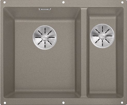 Attēls no Zlewozmywak Blanco Subline 340/160-U Silgranit tartufo z korkiem InFino, komora z lewej (523556)