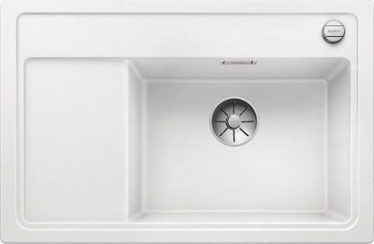Attēls no Zlewozmywak Blanco Zenar XL 6 S Compact Silgranit biay z korkiem automatycznym InFino, komora z prawej (523775)