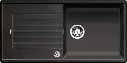 Attēls no Zlewozmywak Blanco Zia XL 6 S Silgranit antracyt z korkiem automatycznym (517558)