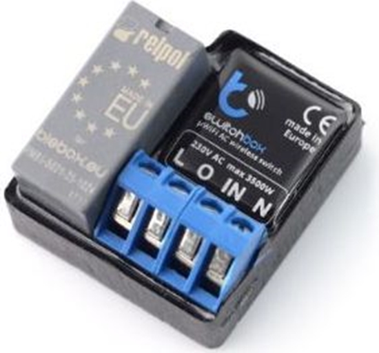 Picture of Blebox SwitchBox przekanik WiFi 230V jednokanaowy sterowany z aplikacji (0004-00012-64357)