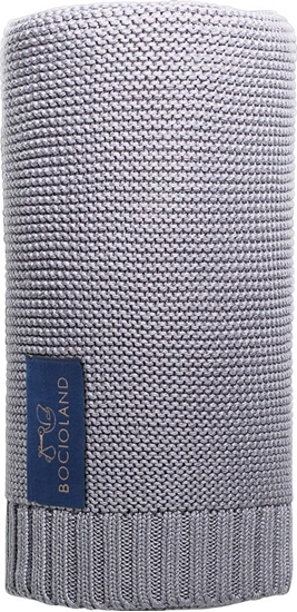 Picture of Bocioland Kocyk bambusowy Paris 80100 Szary Bocioland