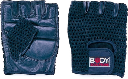 Attēls no Body Sculpture Rkawice skórzane czarne r. XL (SW 83)