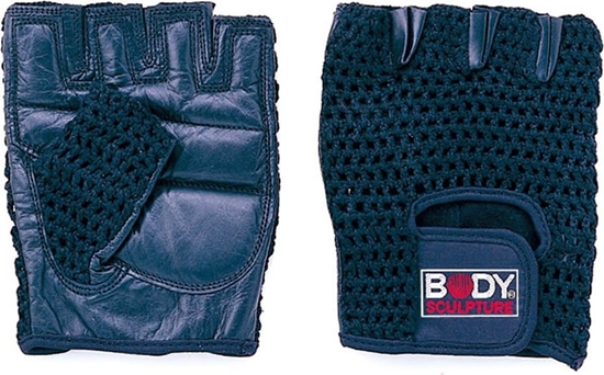 Picture of Body Sculpture Rkawice skórzane czarne r. XL (SW 83)