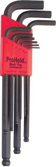 Picture of Bondhus Zestaw imbusów 1,5 - 10 BONDHUS - dugie, z kulk i blokad [9 cz.]