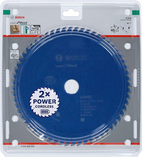 Изображение Bosch ‎2608644526 circular saw blade 25.4 cm 1 pc(s)