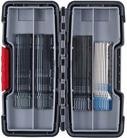 Изображение Bosch Jigsaw blade kit w. Box Top Seller Wood/Metal 40.tl