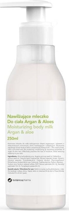 Picture of Botanica BOTANICAPHARMA_Moisturizing Body Milk nawilajce mleczko do ciaa Argan i Aloes 250ml
