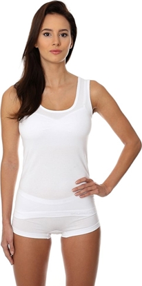 Attēls no Brubeck Bezrkawnik damski COMFORT COTTON czarna r. L (TA00510A)