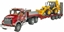 Изображение Bruder Pojazd Mack z naczep i koparko-adowarka JCB