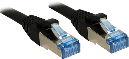 Picture of Lindy 47177 networking cable Black 1 m Cat6 S/FTP (S-STP)