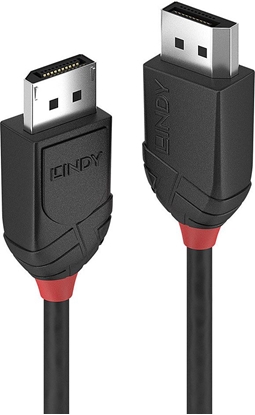 Attēls no Lindy 1.5m DisplayPort Cable 1.2, Black Line