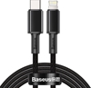 Изображение Kabel USB Baseus USB-C - Lightning 2 m Czarny (CATLGD-A01)
