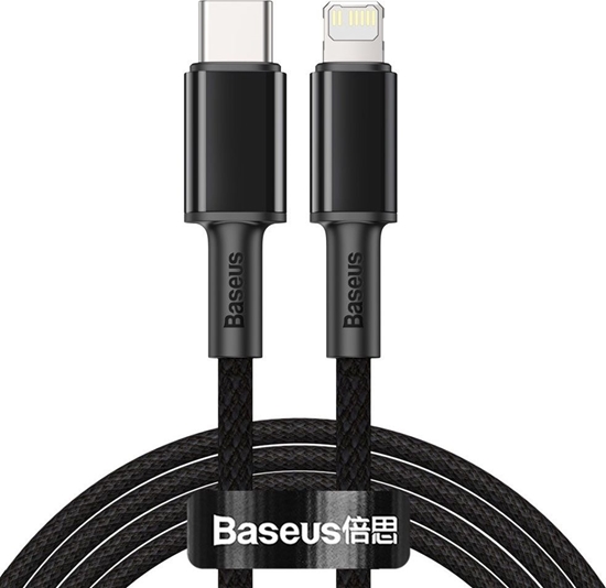 Изображение Baseus Baseus CATLGD-A01 Lightning - USB-C PD 20W 480Mb/s 2m cable - black