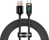 Picture of Baseus Baseus Display Fast Charging Data USB-A / USB-C 66W 1 m cable - black