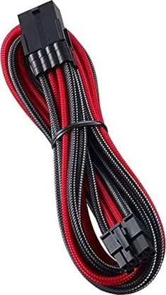 Изображение CableMod PCIe 8-pin - PCIe 8-pin, 0.45m, Czerwono-grafitowy (CM-PCAB-8PCI-N45KCR-3PK-R)