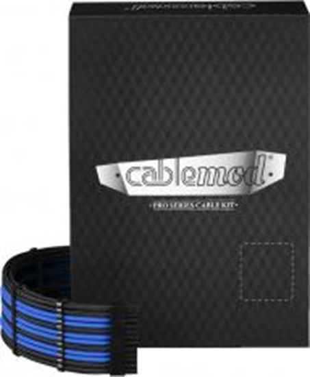 Picture of CableMod PRO ModMesh Seria C, Zestaw AXi, HXi i RM, Czarno-niebieski (ZUAD-932)
