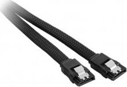 Изображение CableMod SATA - SATA, 0.3m, Czarny (ZUSA-231)