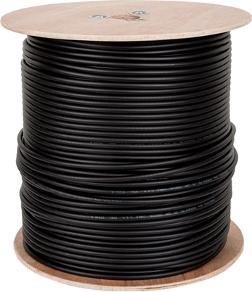 Picture of Cabletech Kabel koncentryczny F690 BV+EL CZARNY 305m