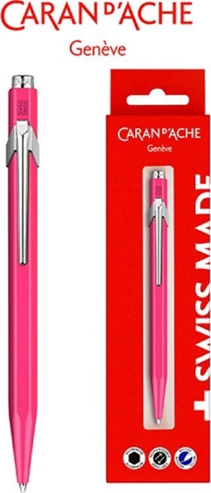 Изображение Caran d`Arche Długopis CARAN DACHE 849 Gift Box Fluo Line Pink, różowy