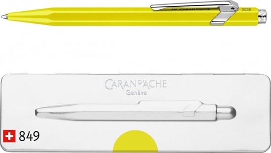 Изображение Caran d`Arche Długopis CARAN D'ACHE 849 Pop Line Fluo, M, w pudełku, żółty