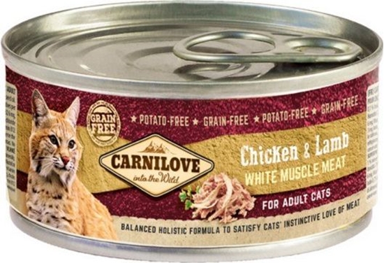 Изображение Carnilove CARNILOVE KOT pusz.100g CHICKEN LAMB