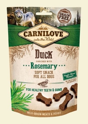 Attēls no Carnilove Przysmak Dog Snack Fresh Soft Duck+Rosemary 200g