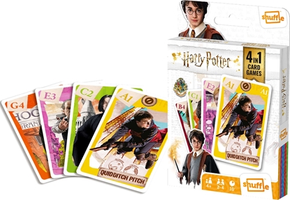 Picture of Cartamundi Shuffle Harry Potter 4w1 CARTAMUNDI