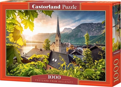 Изображение Castorland Puzzle 1000 Pocztówka z Hellstatt CASTOR