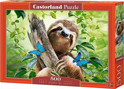 Attēls no Castorland Puzzle 500 Don't Hurry Be Happy CASTOR