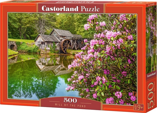 Picture of Castorland Puzzle 500 Mill by the Pond