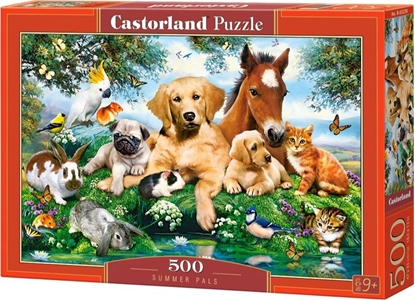 Изображение Castorland Puzzle 500 Summer Pals CASTOR