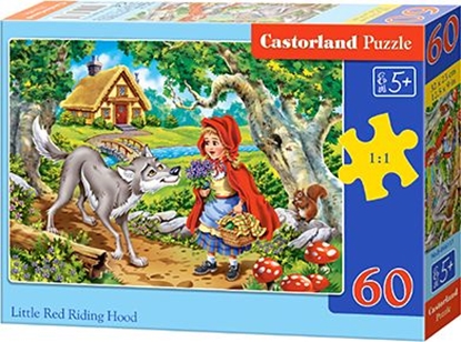 Изображение Castorland Puzzle Little Red Riding Hood 60 elementów
