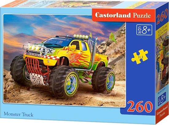 Изображение Castorland Puzzle Monster truck 260 elementów (259977)