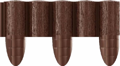 Picture of Cellfast Palisada ogrodowa Eco brzowa 17cm x 2,4m 5 czci (34-031)