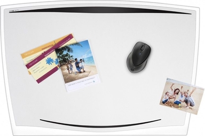 Attēls no CEP Podkadka na biurko CEP Ice, 65,6x44,8cm, transparentna czarna