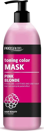 Изображение Chantal Chantal Prosalon Toning Color Mask maska tonujca kolor Pink Blonde 500g
