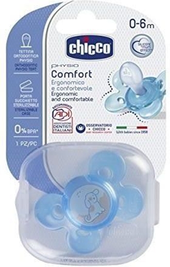 Picture of Chicco Smoczek Physio Comfort niebieski 0-6m (7491121)