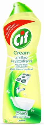 Изображение Cif Cif Lemon Cream Mleczko do czyszczenia z mikrokryształkami 780g