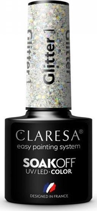 Picture of Claresa Soak Off UV/LED Glitter lakier hybrydowy 1 5g