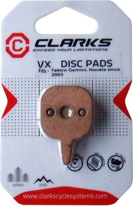 Изображение Clarks Okadziny hamulcowe TEKTRO (Gemini, Novela 2003) organiczne pudeko 20 par