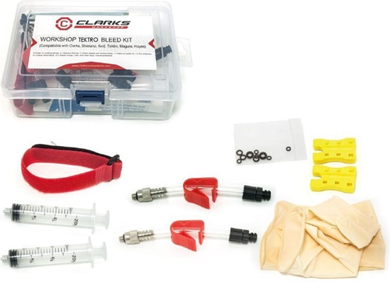 Изображение Clarks Zestaw do odpowietrzania hamulców hydraulicznych dla TEKTRO (CLA-TEK-BLEED)