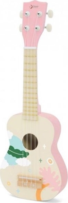 Picture of Classic World CLASSIC WORLD Drewniane Ukulele Gitara dla Dzieci Różowa