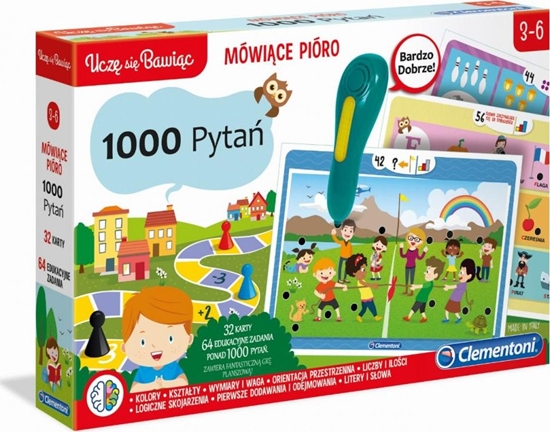 Изображение Clementoni Clementoni Mówice pióro 1000 pyta 50653